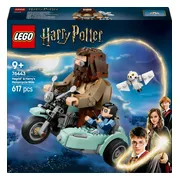 LEGO Harry Potter Hagrid en Harry's Rit op de Motor 76443