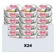 24x Smolke Kattenvoer Soft Paté Kalkoen 80 gr