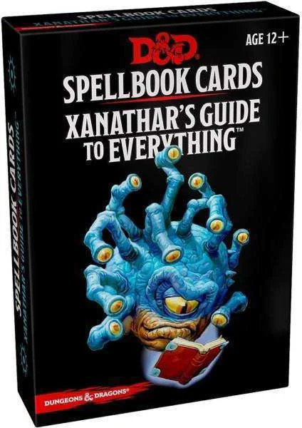 D&D 5.0 Spellbook Cards - Xanathar's Guide to Everything