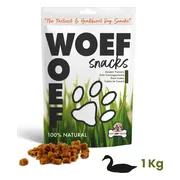 Woef Woef Hondensnack Eend Trainers L 1 kg