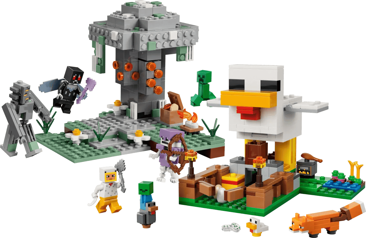LEGO Minecraft set 21586 + 21585