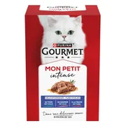 8x Gourmet Mon Petit Kattenvoer Nat Vis 6 x 50 gr