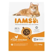 IAMS Cat senior 11+ Kattenvoer Chicken 10 kg