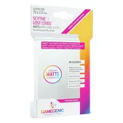 Gamegenic: Matte Board Game Sleeves - Magenta