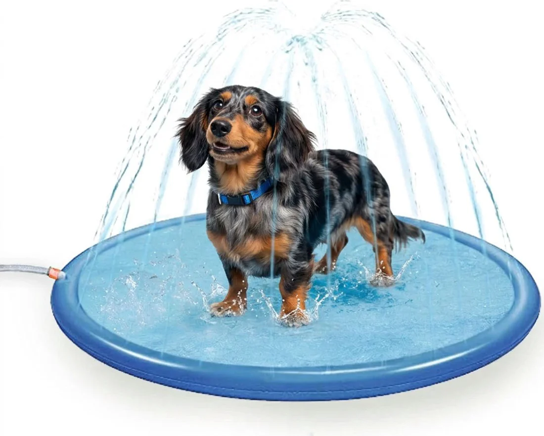 Coolpets Splash Sprinkler Pad 100 cm