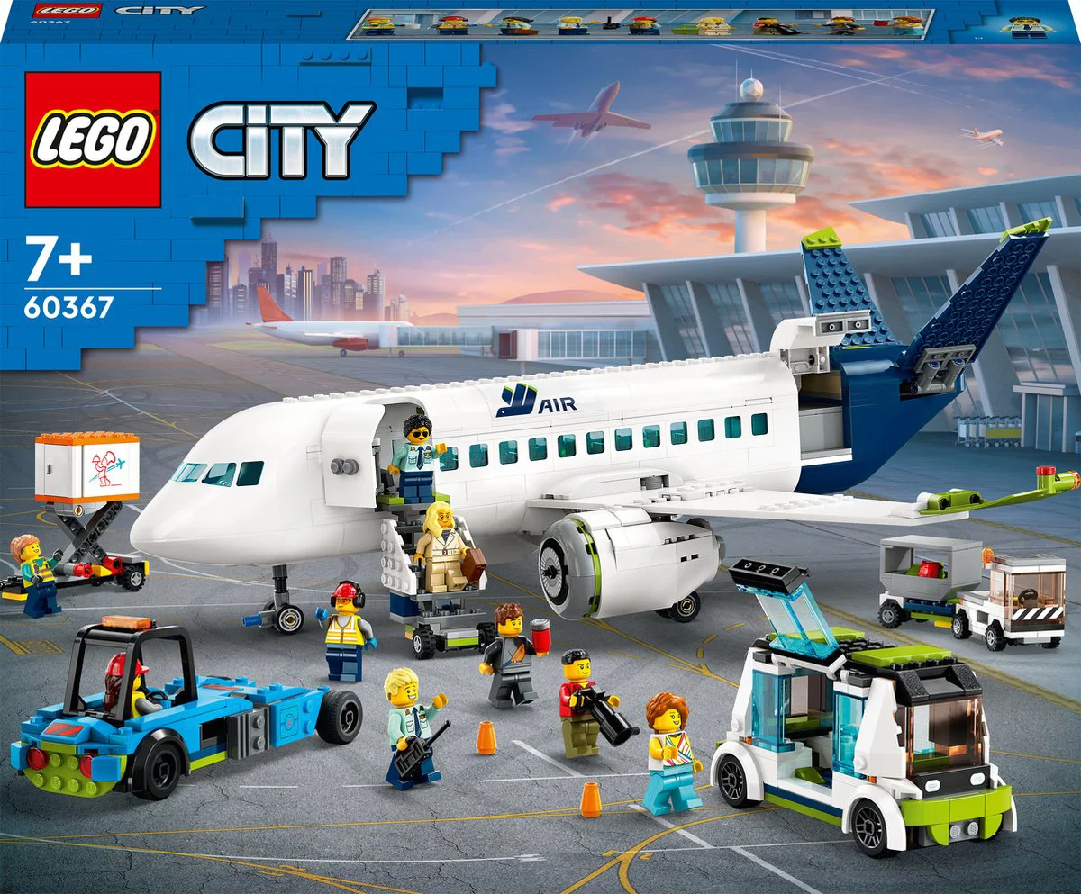 LEGO City Passagiersvliegtuig 60367