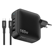 Sitecom 165W GaN Power Delivery Oplader + Sitecom USB-C naar USB-C Kabel 2m