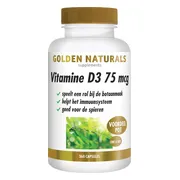 Golden Naturals Vitamine D3 75mcg 360 softgels