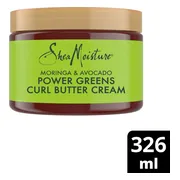 Shea Moisture Moringa & Avocado Power Greens Curl Butter Cream 326ML