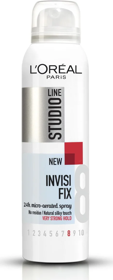 L'Oréal Studio Line Invisi Fix 24H Haarspray Very Strong Hold 250 ml