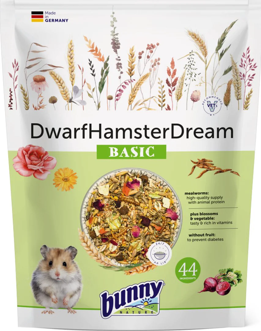 Bunny Nature Dwerghamsterdroom Basic 600 gr