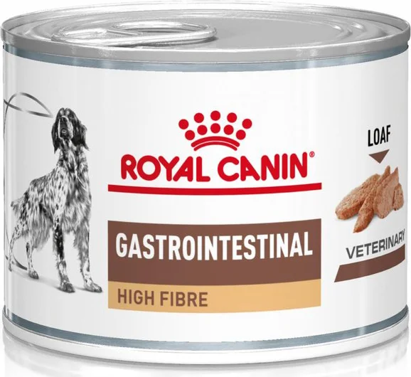 12x Royal Canin Hondenvoer Nat Gastrointestinal High Fibre 200 gr