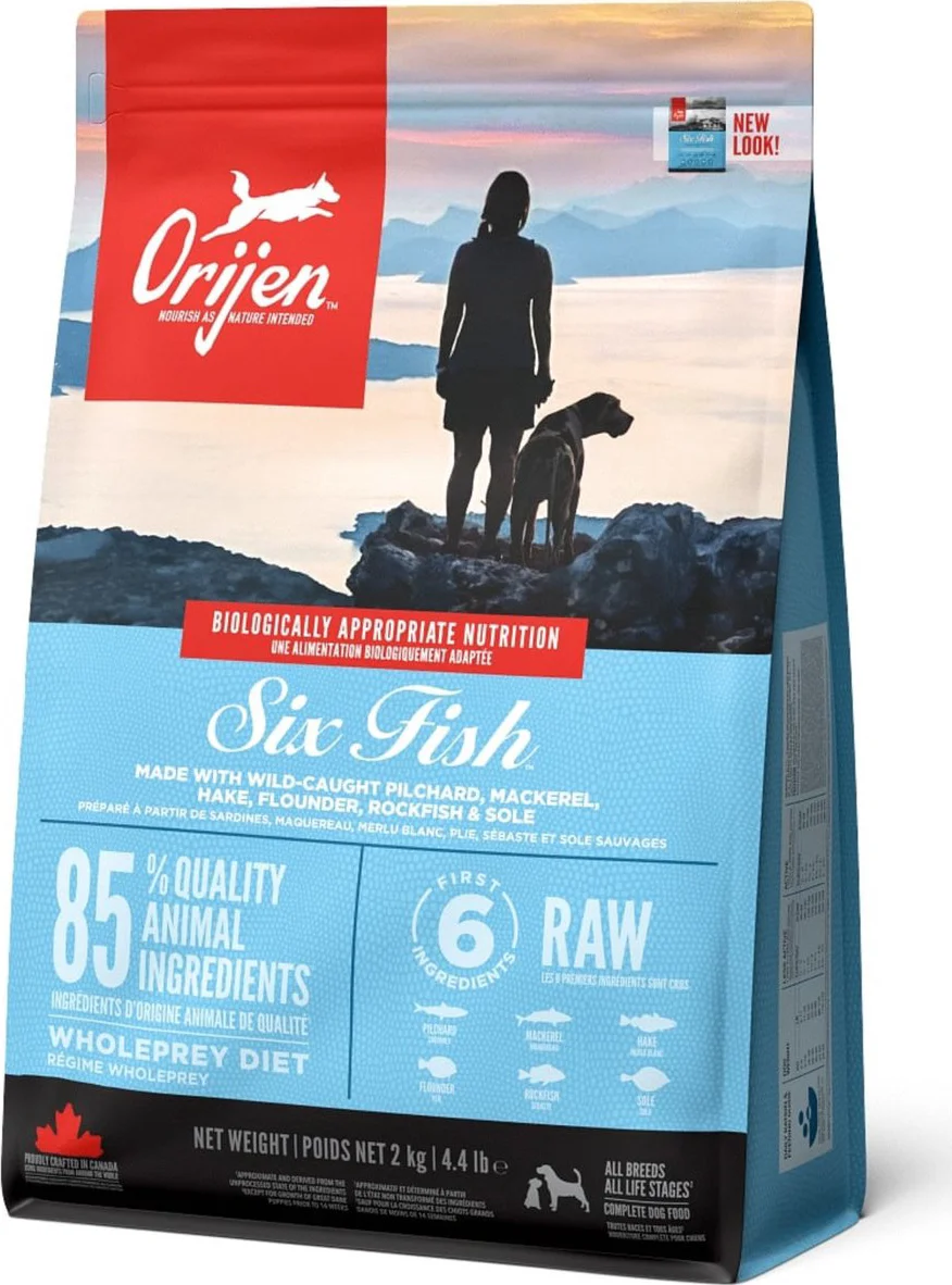 Orijen Hondenvoer Whole Prey Six Fish 2 kg
