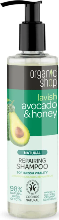 Organic Shop Shampoo Avocado & Honey 280 ml