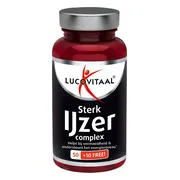 3x Lucovitaal Sterk IJzer Complex 60 tabletten