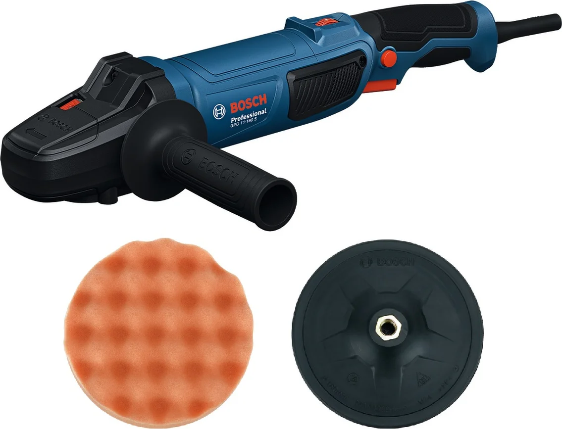 Bosch Professional PRO GPO 11-180 S Polijstmachine 180 mm 1100W - 06013A2300