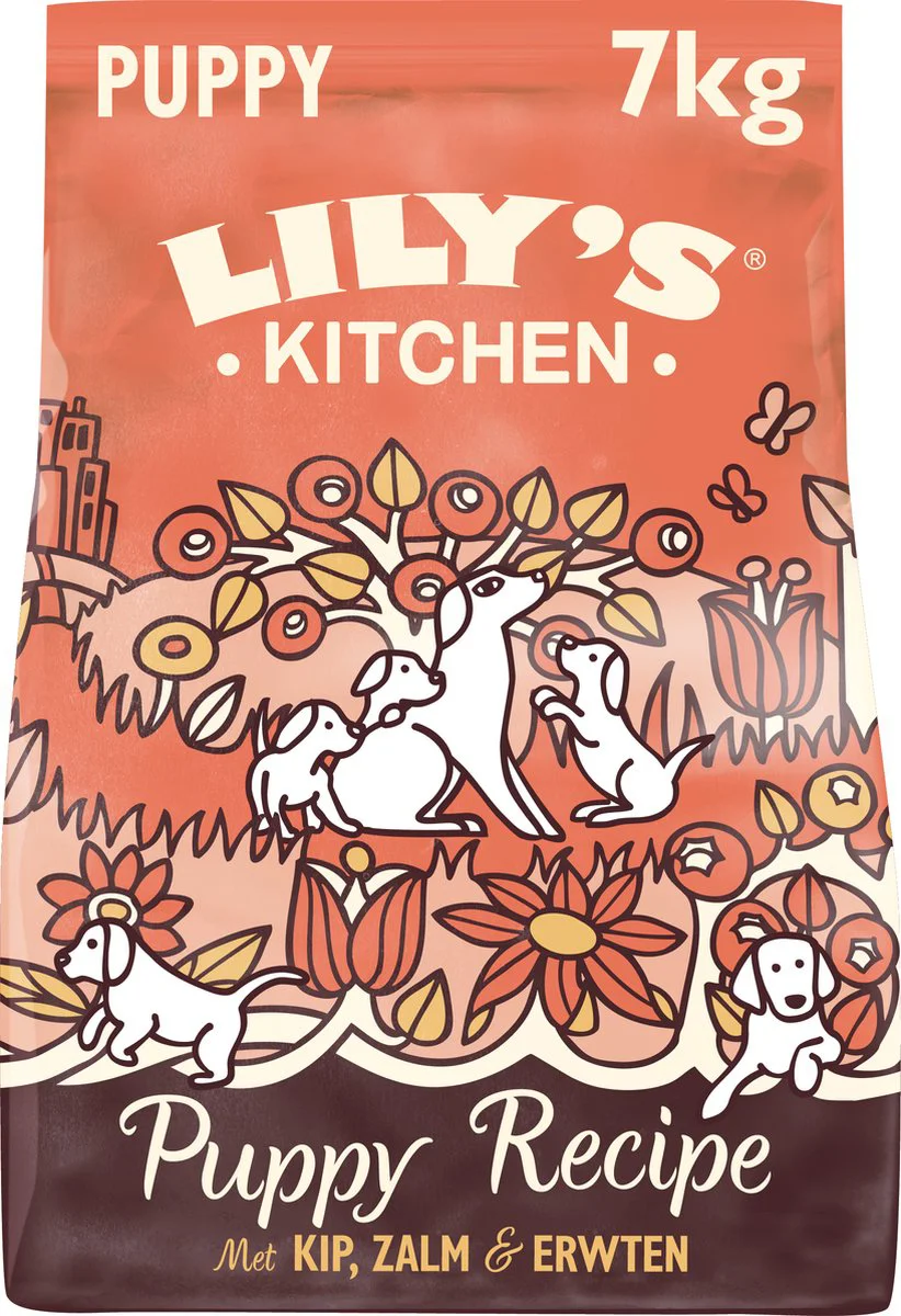 Lily's Kitchen Hondenvoer Droog Puppy Kip & Zalm 7 kg