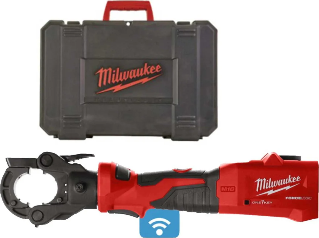 Milwaukee M18 ONEHCCT60-0C FORCE LOGIC™ Accu kabelkrimptang 60 kN 18V Basic Body in koffer - 4933479683
