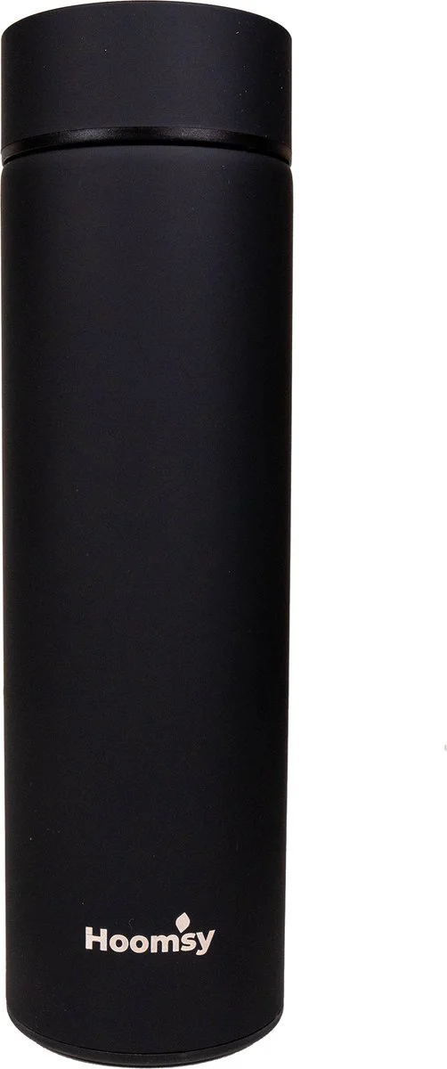 Yar Slimme Thermosfles met LCD temperatuur Display - Thermosbeker- Dubbelwandige Thermosfles - Isoleerfles - Thermoskan - Travel Mug - bidon drinkfles - Koffiebeker - Drinkflessen - RVS - Smart Thermos- roze