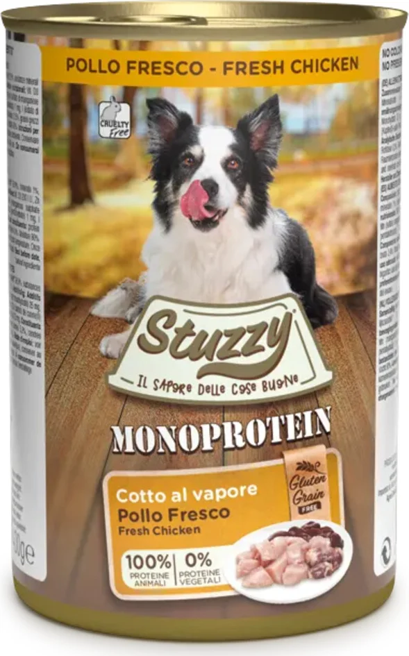 Stuzzy Hondenvoer MonoProtein Kip 400 gr