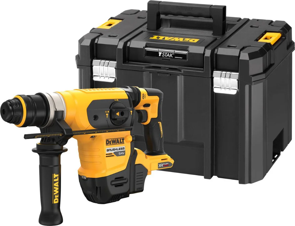 DeWALT DCH416NT Accu combihamer SDS-Plus 4,5J 54V XR FlexVolt Basic Body in TSTAK