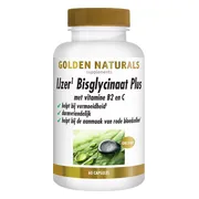 Golden Naturals IJzer Bisglycinaat Plus 60 vegacapsules
