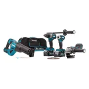 Makita DK0126G401 Accu combiset 4-delig XGT 40V Max 4.0Ah in tas