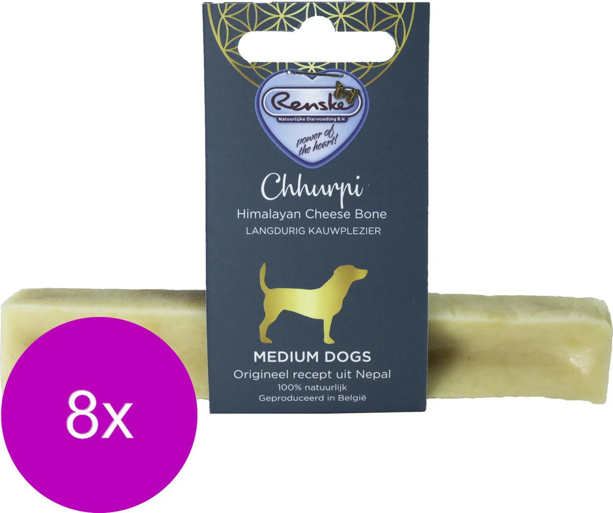 8x Renske Chhurpi Himalayan Kauwkluif M 61 gr