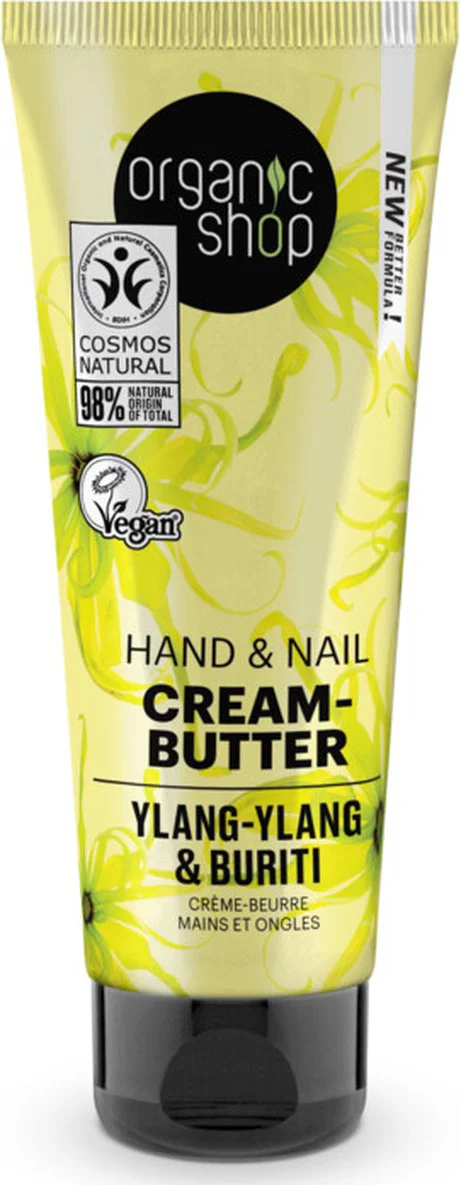 Organic Shop Ylang-ylang and Buriti Hand & Nagelcrème 75 ml