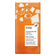 Vivani Chocoladereep Melk Caramel met Inca Zout 80GR