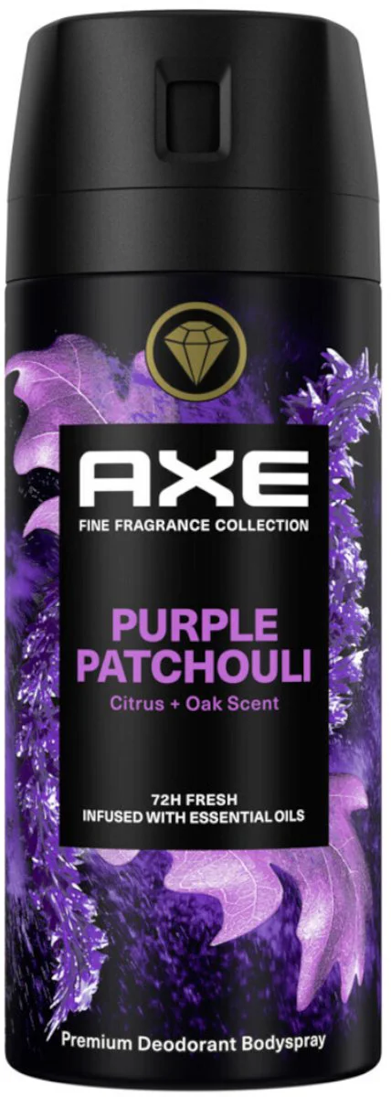 Axe Deodorant Bodyspray Purple Patchouli 150ML