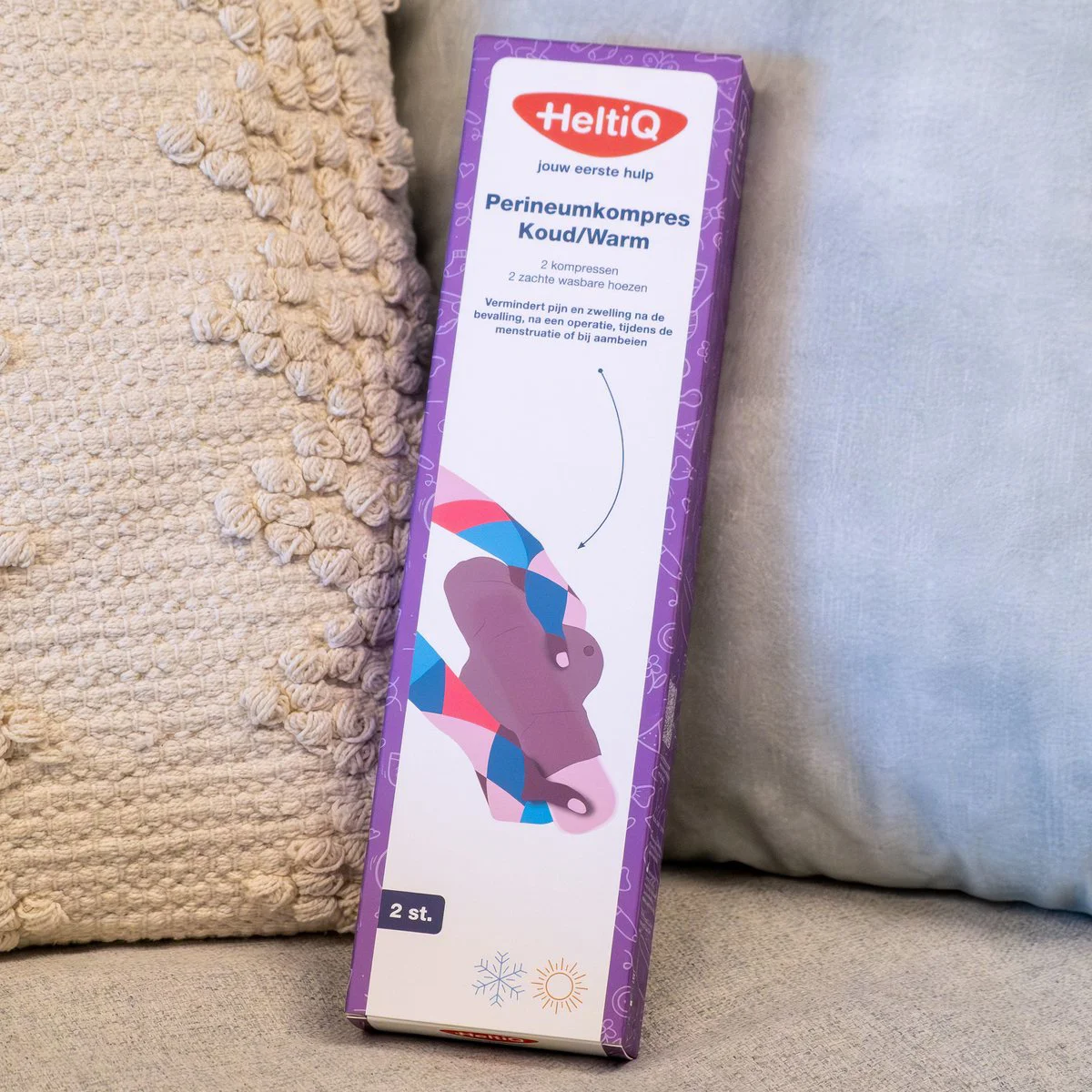 HeltiQ Perineumkompres Koud/Warm 2ST