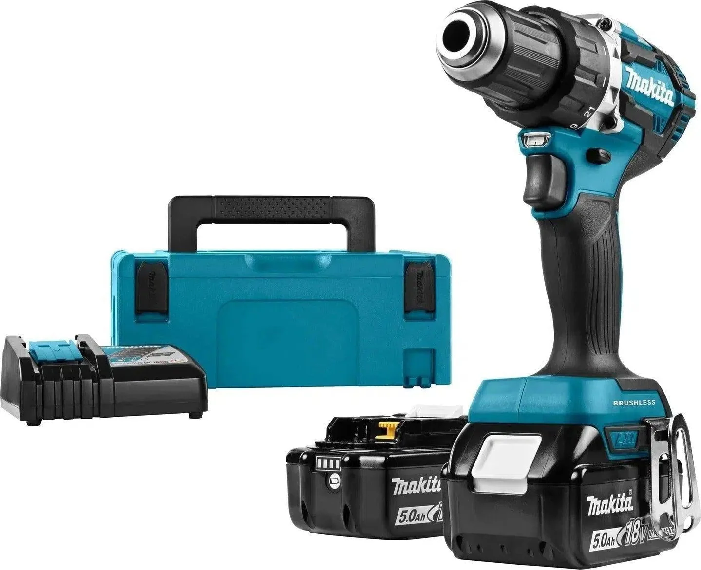 Makita DDF484RTJ Accu Schroefboormachine 18V 5.0Ah in Mbox