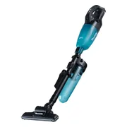Makita CL001GZ21 Accu Steelstofzuiger Zwart Blauw + Stofafscheider XGT 40V Max Basic Body