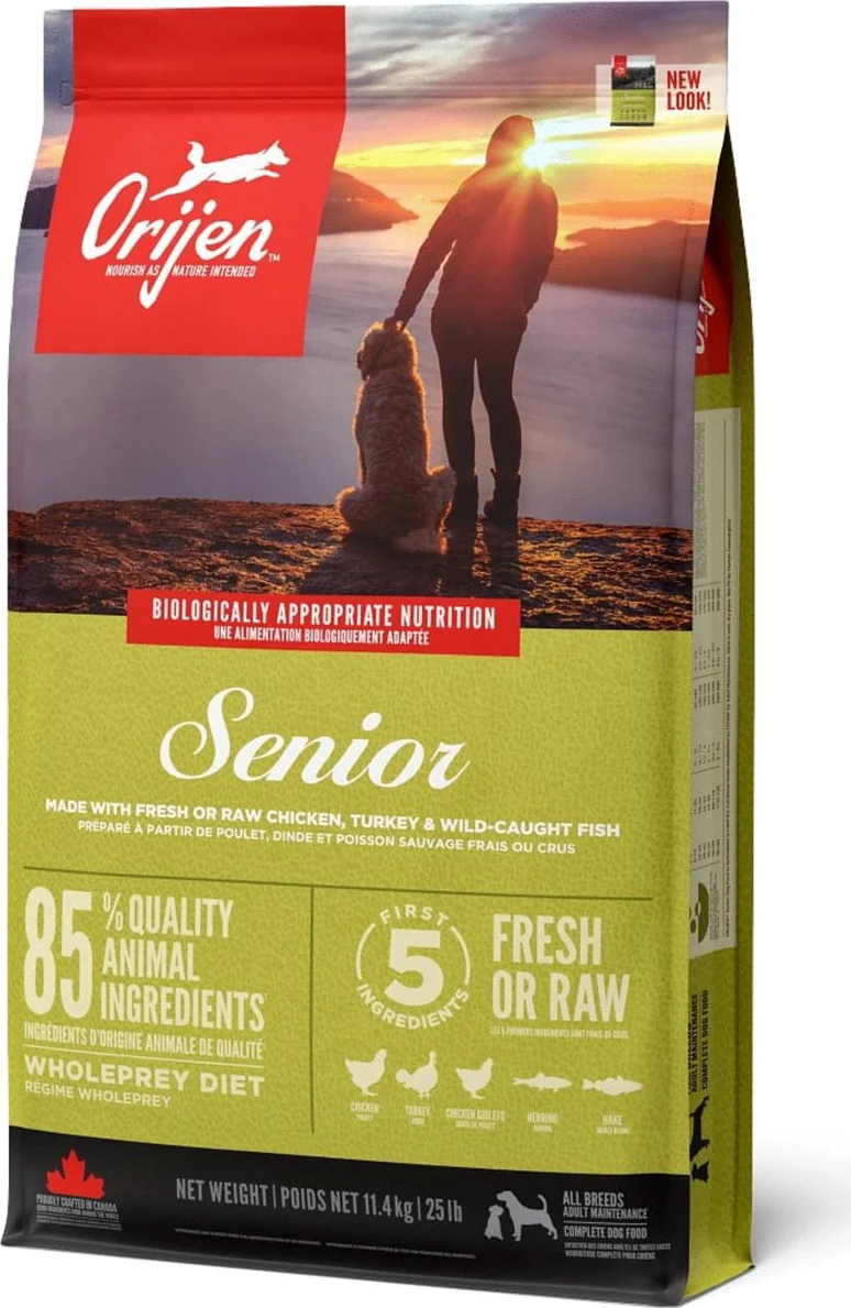 Orijen Hondenvoer Whole Prey Senior 11,4 kg