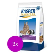 3x Kasper Faunafood Hobbyline Caviamuesli 2,5 kg