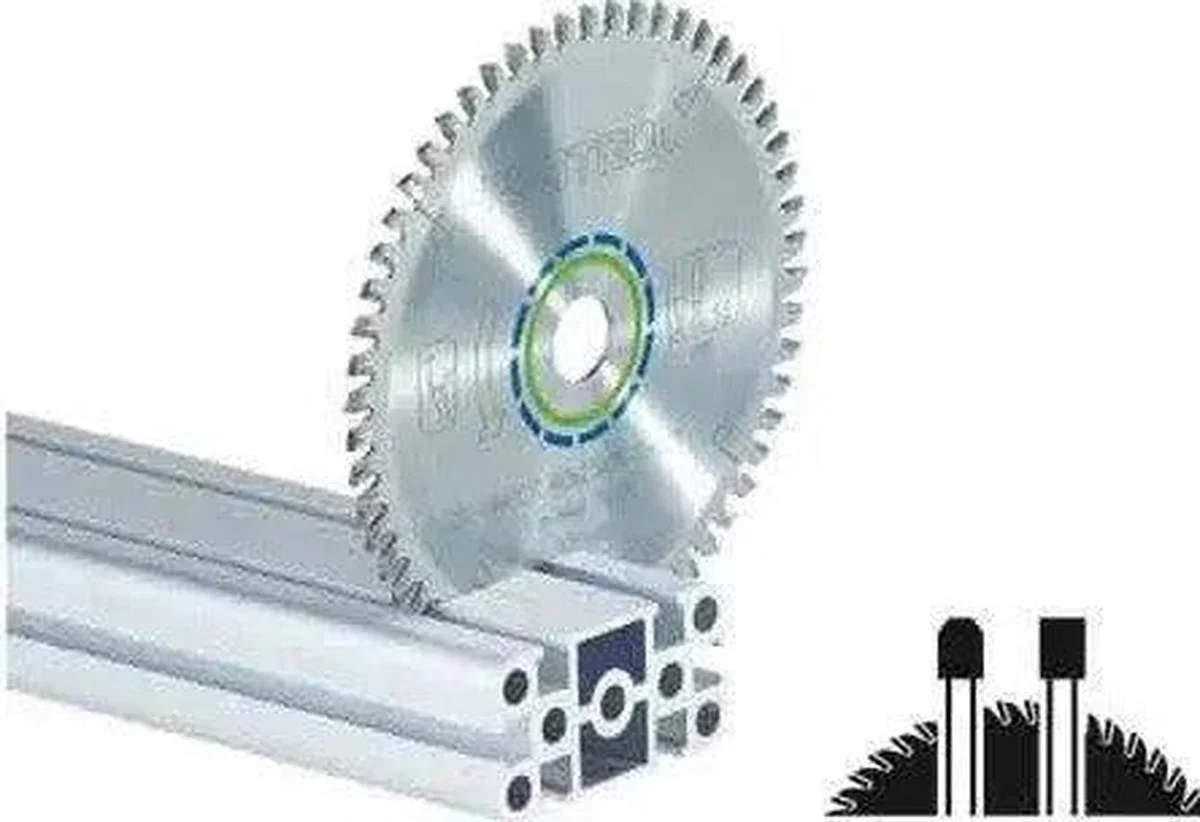 Festool Cirkelzaagblad voor Aluminium | Aluminium/Plastics | Ø 216mm Asgat 30mm 60T - 491051