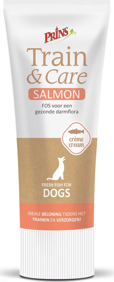 Prins Train & Care Hondensnacks Zalm 75 gr