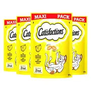 4x Catisfactions Kattensnoepjes Kaas 180 gr