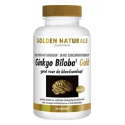 Golden Naturals Ginkgo Biloba Gold Capsules 60VCP