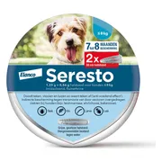 Seresto Anti Vlooien en Teken Halsband Hond Tot 8 kg 2-pack 38 cm