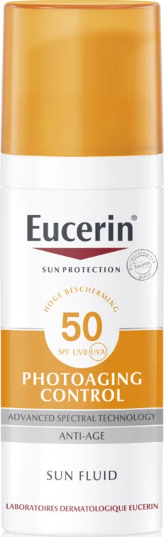 2x Eucerin Sun Photoaging Control Fluid SPF 50 50 ml