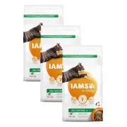 3x IAMS Kat Adult Zalm 3 kg