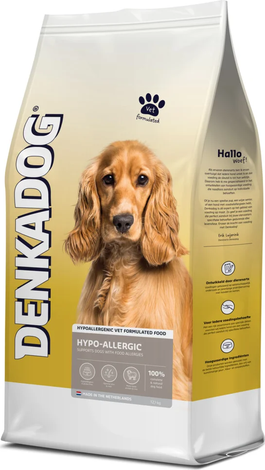 Denkadog Hondenvoer Hypo Allergic 12,5 kg