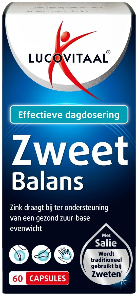 Lucovitaal Zweet Balans 60 capsules