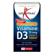3x Lucovitaal Vitamine D3 75mcg Forte 365 capsules