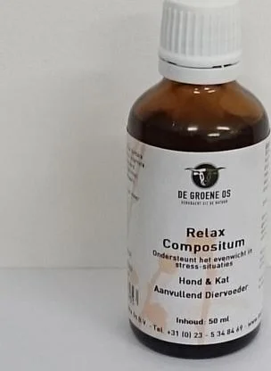 De Groene Os Relax Compositum Hond & Kat Druppels 50ML