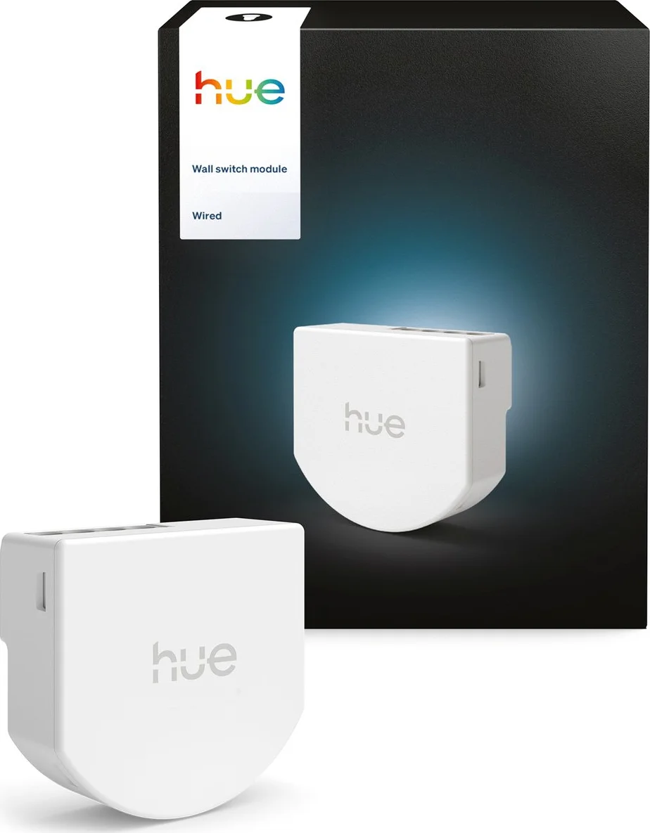 Philips Hue Bedrade Wandschakelaarmodule voor Slimme Lampen