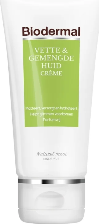 Biodermal Creme vette/gemengde huid 50ml