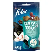 8x Felix Kattensnack Party Mix Seaside 60 gr